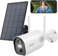 Outdoor Wireless Security Cameras With Spotlight And Siren,, Way Talk, Ip65. - £72.62 GBP