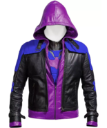 Men&#39;s Batman Arkham Nights Jacket + Vest Leather Biker Fashion Model Jacket - €78,64 EUR+