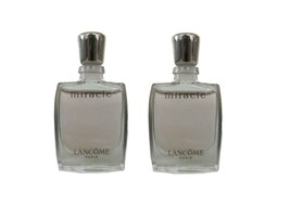 Lancome Miracle 2 x 5 ml Eau de Parfum Splash Miniature for Women AS IS - $19.95