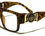 Kleo Flat Top Aviator RX Glasses Gold Buckle Hip Hop Rapper DJ Celebrity... - $8.72