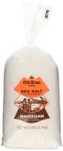 Hawaiian Pa&#39;Akai Inc. Old Time Brand Sea Salt 5lb Bag - $25.48
