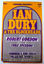 Ian Dury &amp; the Blockheads - Original Concert Poster – Very Rare - Poster - 1979 - £189.33 GBP