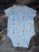 Circo Light Blue Jungle Animals Snap Tee Size NB - $191.24 MXN