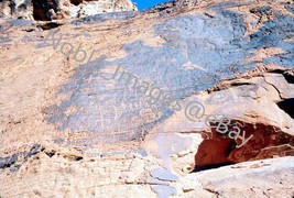 1970 Valley of Fire Rock Formations Las Vegas Ektachrome 35mm Slide - £3.11 GBP