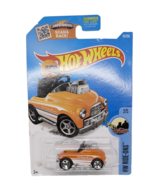 Hot Wheels Hw Ride-Ons Orange 2015 Pedal Driver Car 1:64 Scale Diecast Car - $12.17 CAD