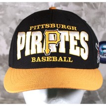 Pittsburgh Pirates Spell Out Logo Cap Hat Forty Seven 47 Snapback - £10.25 GBP