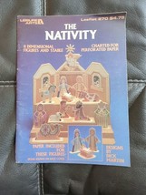THE NATIVITY - 2 Dimensional DIY set - Leisure Arts Leaflet 270 Vintage ... - $14.24