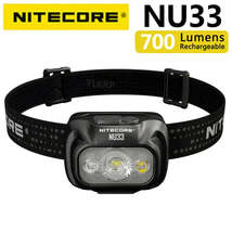 NU33 Headlight - Triple Light Source with 700 Lumens and USB Charging Su... - £37.30 GBP