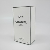 Chanel No.5 By Chanel 6 ml/ 1/5 Oz Parfum Spray Nib Vintage - £87.51 GBP