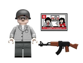 Zombie slayer WW2 Soldier Minifigure Collection Toys - £5.17 GBP