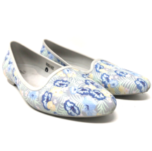 Crocs Iconic Comfort Eve Ballet Flat Womens 11 Pointed Toe Blue Floral Baletcore - £22.39 GBP