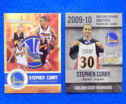 Lot of 2 STEPHEN CURRY 2009-10 NBA Rookie Cards, Golden State Warriors,Near Mint - £7.89 GBP