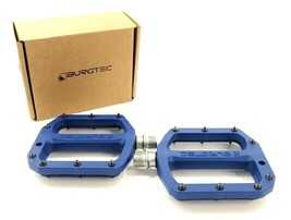 Mk4 Composite Flat Mountain Bike Pedals, Deep Blue - £66.12 GBP