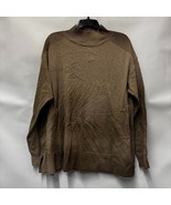 Karen Scott Womens Plus 1X Chestnut Heather Brown Turtleneck Sweater NWT... - €21,66 EUR