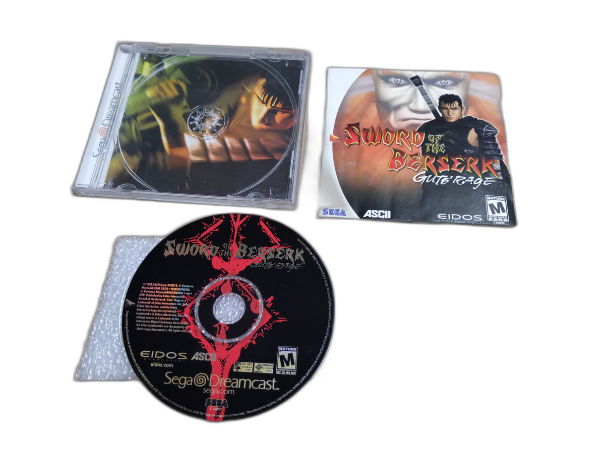 Sword of the Berserk: Gut&#39;s Rage Sega Dreamcast Complete in Box - $74.20