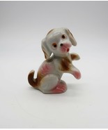 Adorable vintage Japan ceramic dog puppy spaniel figurine - $14.99