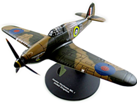 HAWKER HURRICANE MK.I ROYAL AIR FORCE YEAR 1937 DEAGOSTINI SCALE 1:72 - £44.30 GBP