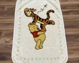 Disney Winnie the Pooh Tigger Plush Baby Blanket  Lookout Tigger Yellow ... - $21.84