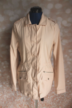 Eden Society Women&#39;s Beige Collier Cargo Jacket Size Small - £22.05 GBP