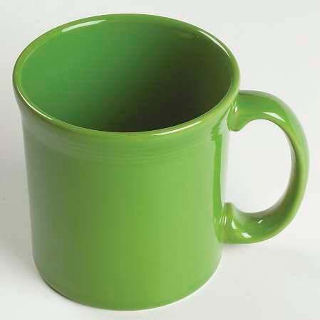 Fiesta Shamrock Green by Homer Laughlin Large Collectible 12 oz Coffee Mug - $17.99