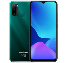 ULEFONE NOTE 10P 3gb 128gb Quad Core 6.52&quot; Face Id Android 11 Smartphone Green - £173.82 GBP