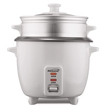 Brentwood 15 Cup Rice Cooker / Non-Stick with Steamer in White - $118.99