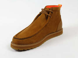 Men's TAYNO Wallabee Style Chukka Boots Soft Micro Suede MOJAVE S Camel image 3