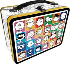 Peanuts - Peanuts Gang 75th Anniversary Tin Tote Lunchbox - $454.54 MXN