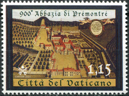 Vatican 2021. 900th Anniversary of the Abbey of Prémontré (MNH OG) Stamp - £3.55 GBP