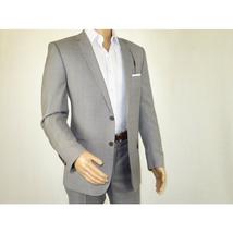 Men's Soft Wool Cashmere Light Gray Business Suit Giorgio Cosani 900-03 Gray New image 8