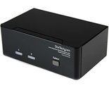 StarTech.com DVI KVM Switch with Audio &amp; USB 2.0 Hub  2-Port USB KVM Sw... - £232.18 GBP