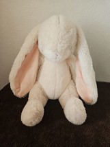 Bunnies by the Bay Big Nibble Off White Plush Rabbit Stuffed Animal 14&quot; - $15.35