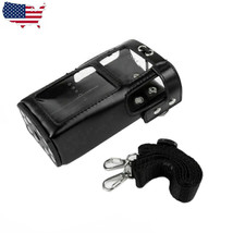 Radio Hard Leather Case Holster For Hytera Hyt Pd700 Pd780 Pd780G Pd782 Pd785 - £23.24 GBP