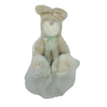 The Boyds Easter Bunny Tan White Rabbit Plush Stuffed Animal 1999 10" - $17.82