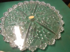 Outstanding Lead Crystal PLATTER from GERMANY - £19.09 GBP