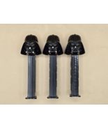 Darth Vader Pez Dispenser Star Wars **3 Lot** 1997 Lucas Film-Vintage-PEZ - $17.90