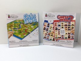Lot Of 2 NEW Colorforms Traveling Board Games Chutes And  Ladders &amp; Gues... - $24.75