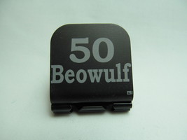 50 Beowulf Laser Etched Aluminum Hat Clip Brim-it - £9.47 GBP