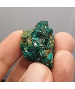 Beautiful Green Dioptase crystal specimen, Green Druzy crystals 122 carats - $2,435.55 MXN