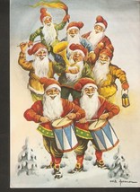 Svensk sweden new year christmas god jul gott nytt ar gnome dwarf dwarf santa... - £3.85 GBP