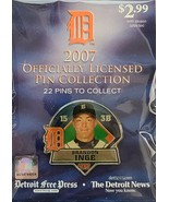 Detroit Tigers 2007 Officially Licensed Pin Collection Brandon Inge #15 - £8.59 GBP