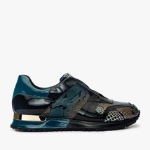 The Milano Snk Green Leather Men Sneaker image 3