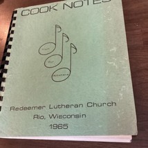 Cook Notes  Church Cookbook from 1965 - £7.82 GBP