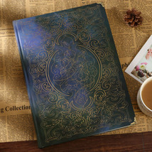 Retro Vintage Hard Cover Journal Notebook Lined Paper Writing Diary Planner - £18.73 GBP+