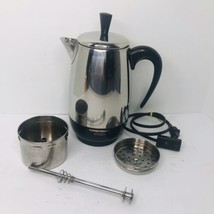 Vintage Farberware Superfast 2-8 Cup Electric Percolator Coffee Maker 138B - £38.75 GBP