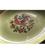 Vtg 1950’s Advertising Porcelain Serving Platter Stylized Chicken Port A... - $667.09 MXN