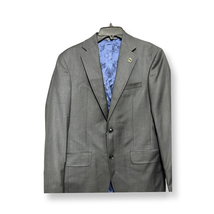 Ted Baker Mens Two Button Jay Suit Jacket Gray Blazer Modern Fit Notch 38R New - £231.40 GBP