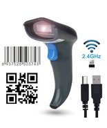 2.4G Bluetooth Wireless Laser Usb Barcode Scanner Scan Gun Label Reader ... - £196.98 GBP