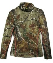 Under Armour UA 1247091 Realtree AP Women Coldgear Infrared Neck Top NEW Sz LG - £47.84 GBP