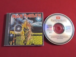 Iron Maiden S/T Self Titled Blue Uk Cd Cdm 7 52018 2/FA 3121 FAME/EMI Label Rare - £61.91 GBP